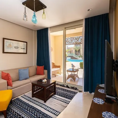 Jazzy 1Bdr W Outdoor Pool View Terrace Free Pool & Beach Access Hurghada Exterior photo